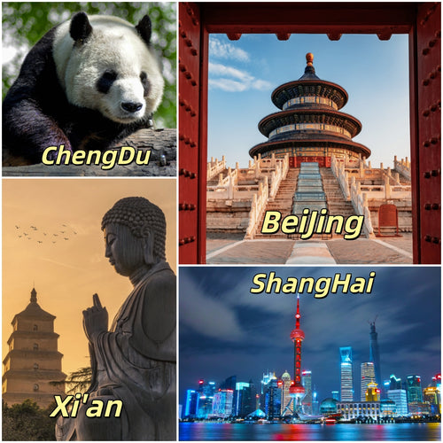10 Days Private Tour of Beijing - Xi'an - Chengdu - Shanghai